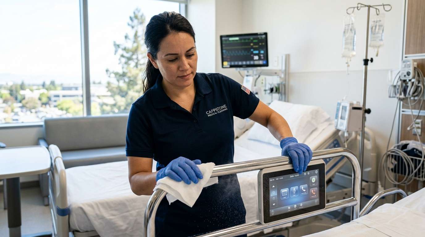 High Touch Surface Disinfection In Patient Facing Areas